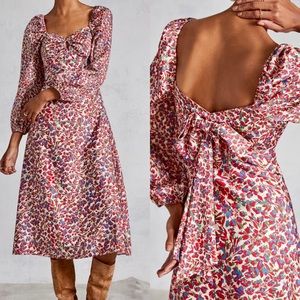 EUC Anthropologie x Sachin & Babi Floral Midi Dress